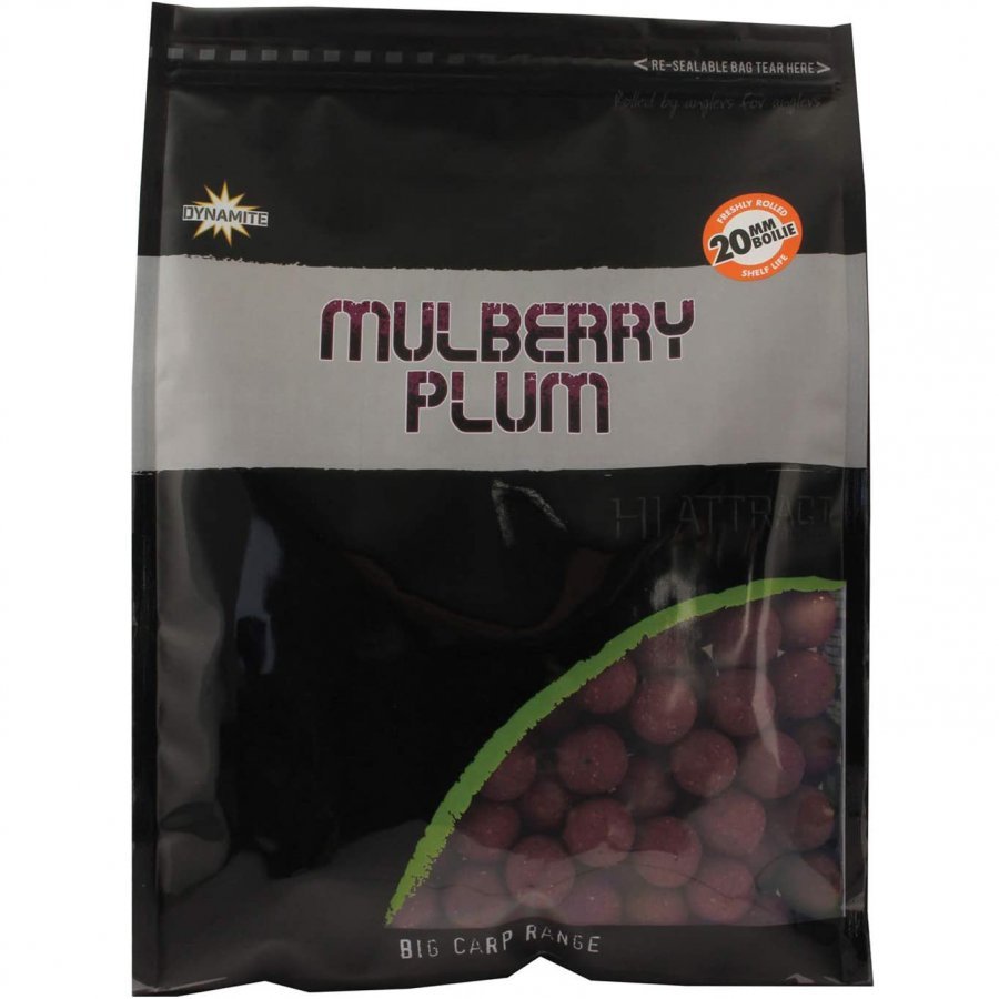 Dynamite Baits Mulberry Plum Hi-Attract 20mm bojli 1kg