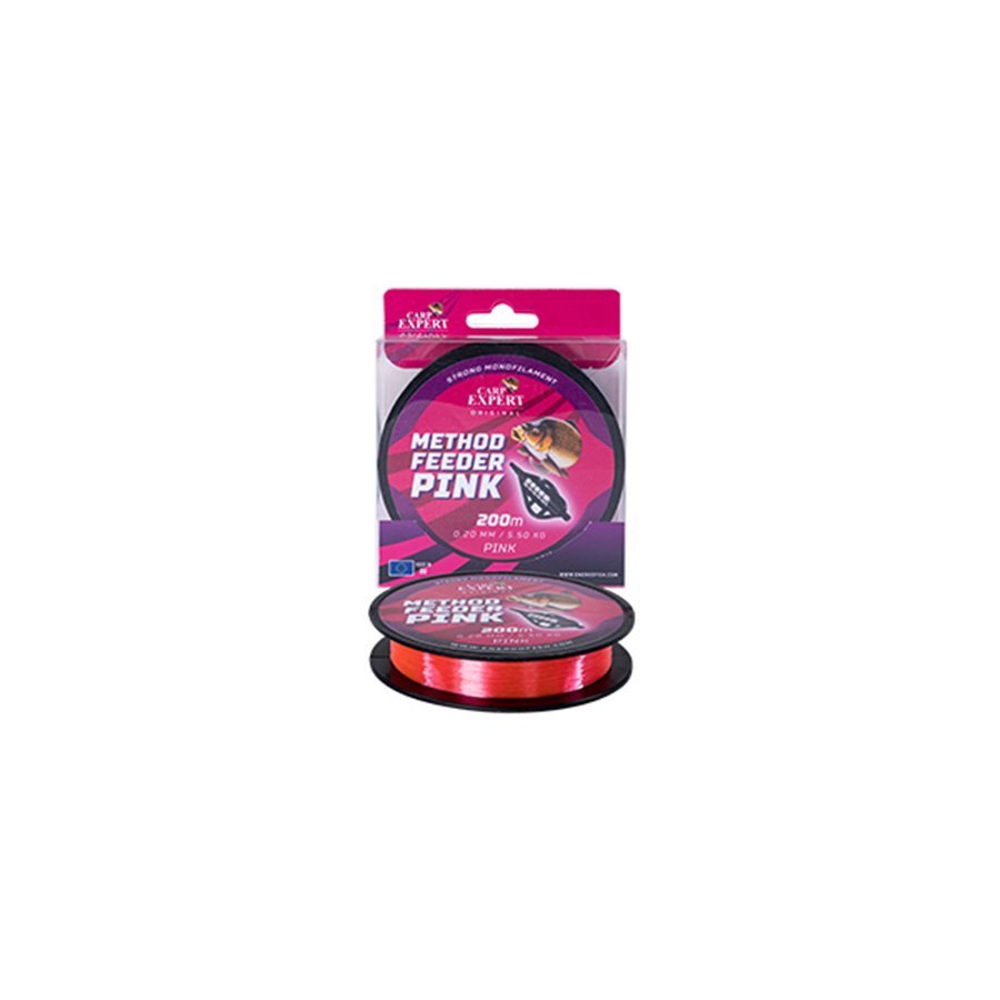 Energoteam Method Pink 200m monofil zsinór – 0,25mm 9,15kg