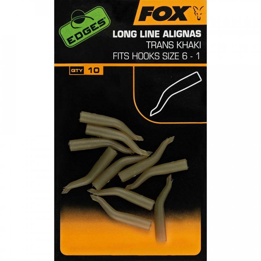 Fox Edges Long Line Trans Khaki horogbefordító 10db – M