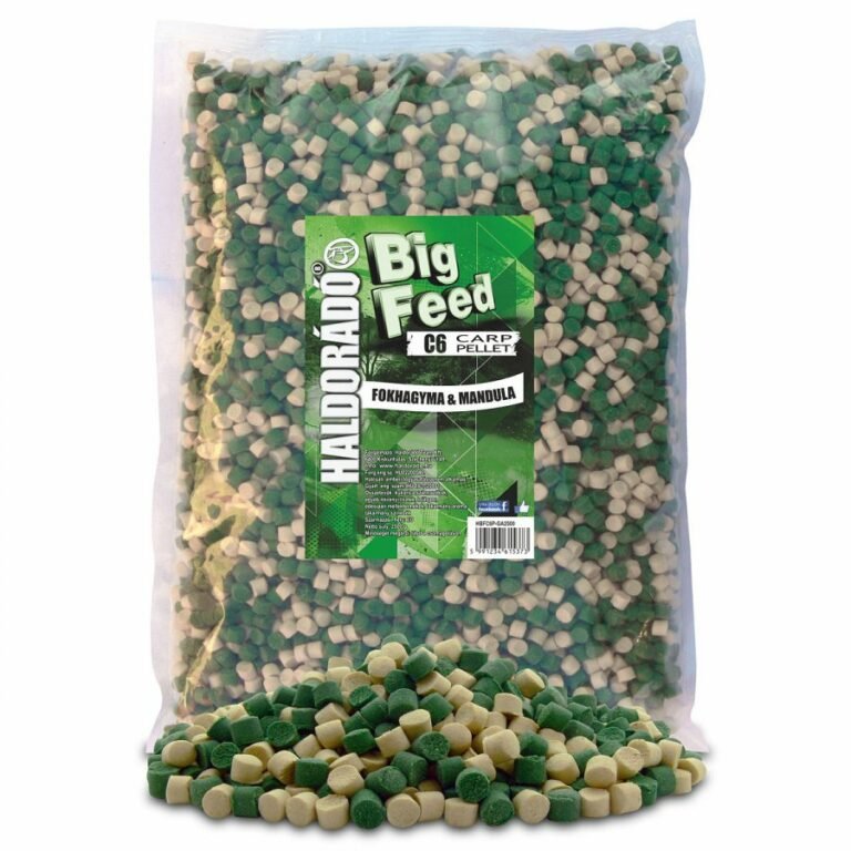 Haldorádó Big Feed C6 pellet 2,5kg - fokhagyma mandula