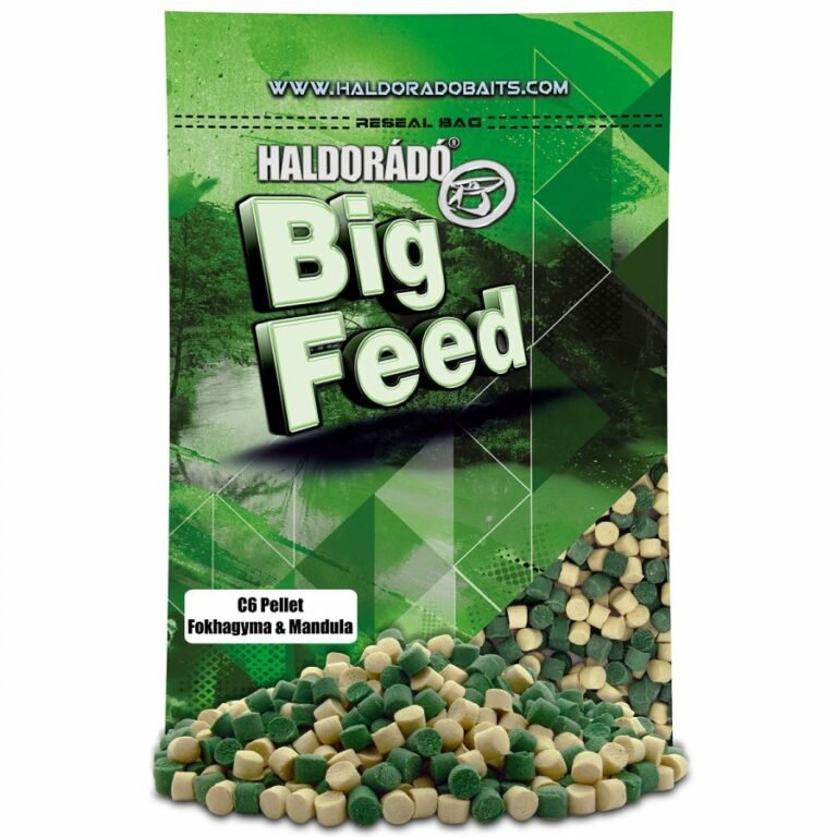 Haldorádó Big Feed C6 pellet 900g - fokhagyma mandula