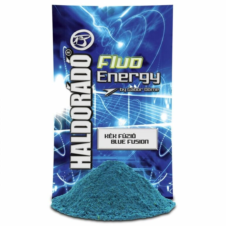 Haldorádó Fluo Energy etetőanyag 800g - kék fúzió (gyömölcsös fanyar)