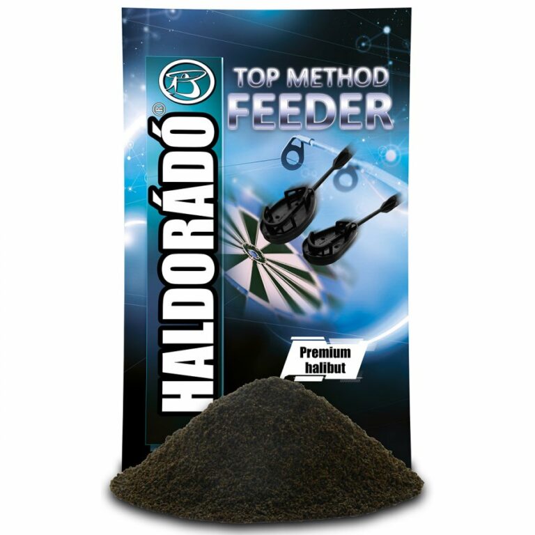Haldorádó Top Method feeder etetőanyag 800g - halibut
