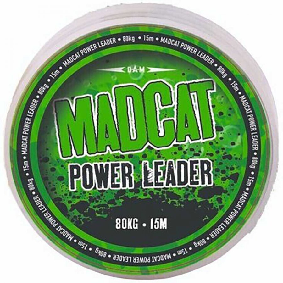 Madcat Power Leader 15m harcsázó fonott előkezsinór – 1,00mm 100kg