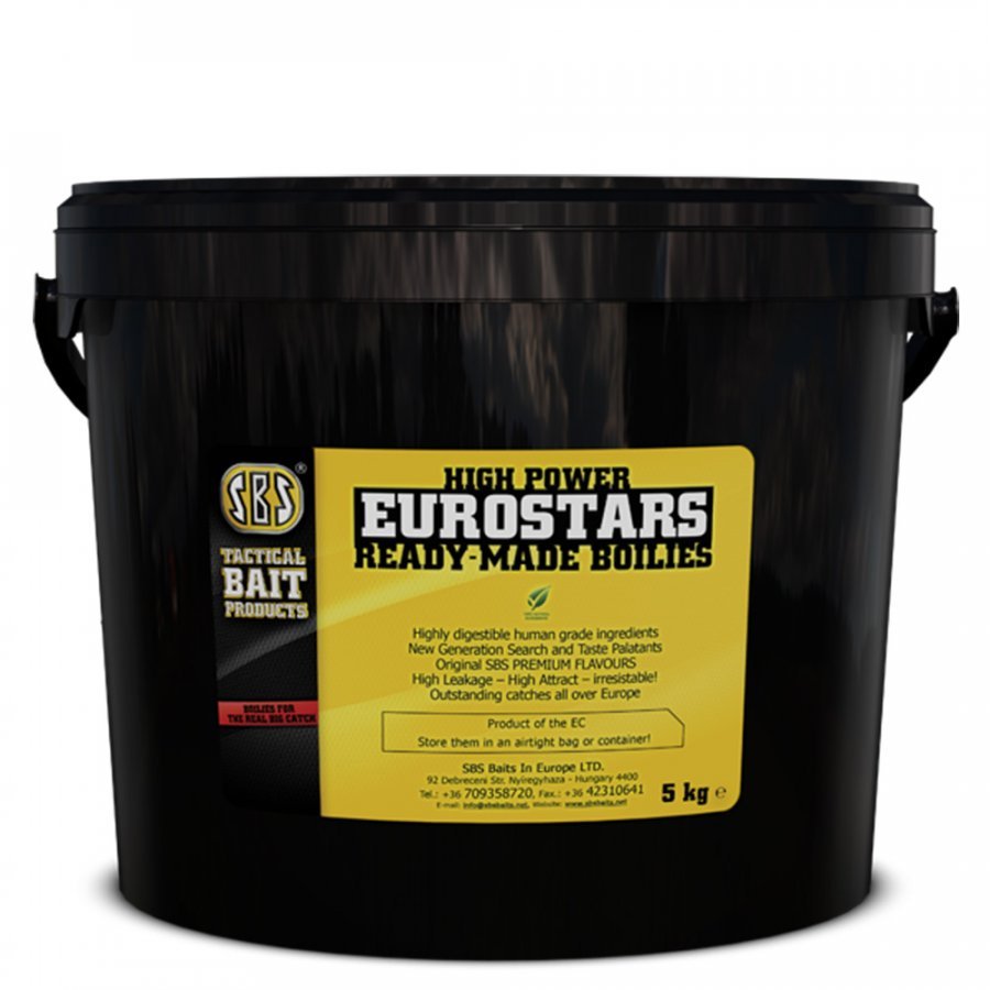 SBS Eurostar Ready Made Boilies 20mm bojli 5kg – garlic (fokhagyma)