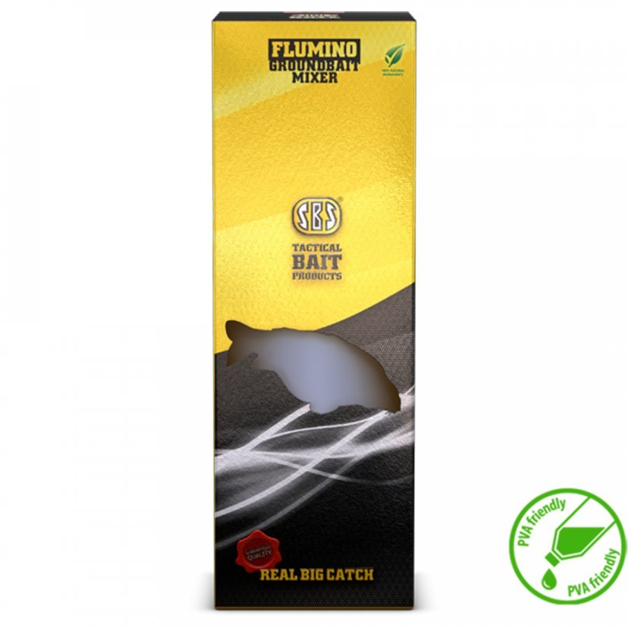 SBS Flumino Groundbait Mixer folyékony aroma 1l – liver (máj)