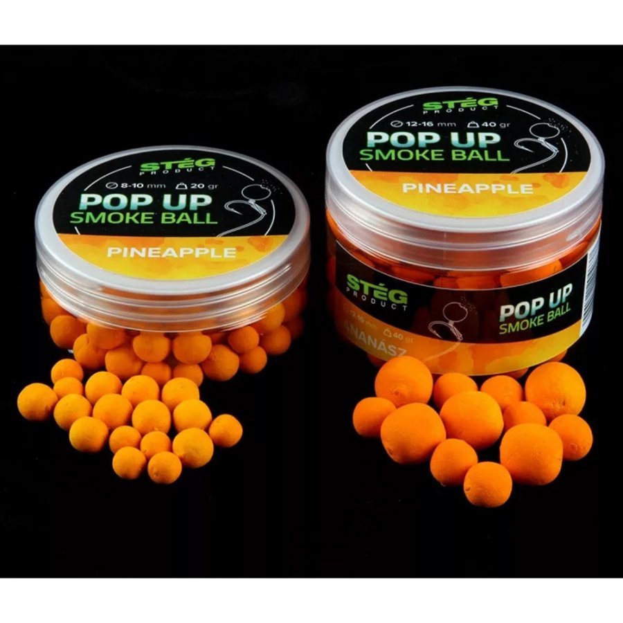Stég Product Product Pop Up Smoke Ball 12-16mm lebegő csali 40g – édes fűszer