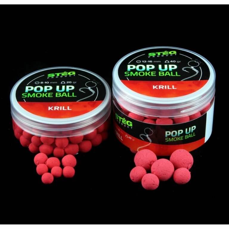 Stég Product Product Pop Up Smoke Ball 12-16mm lebegő csali 40g - krill