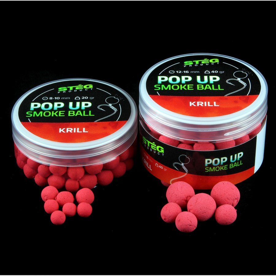 Stég Product Product Upters Smoke Ball 7-9mm bojli 30g – krill