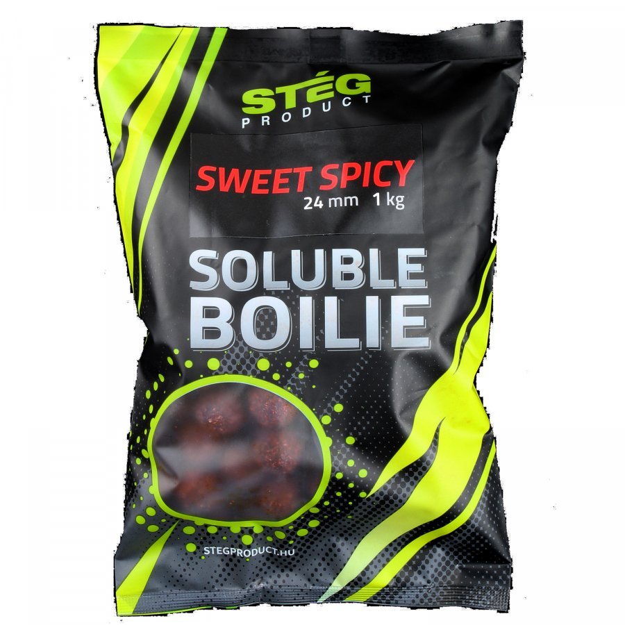 Stég Product Soluble 24mm bojli 1kg – édes fűszer