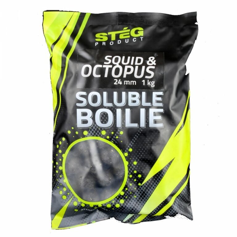 Stég Product Soluble 24mm bojli 1kg - squid octopusz (tintahal polip)