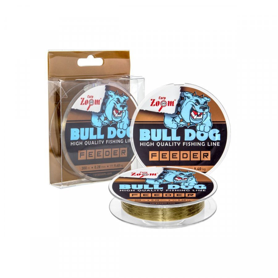 Carp Zoom Bull-Dog Feeder barna 300m monofil zsinór – 0,31mm 11,2kg