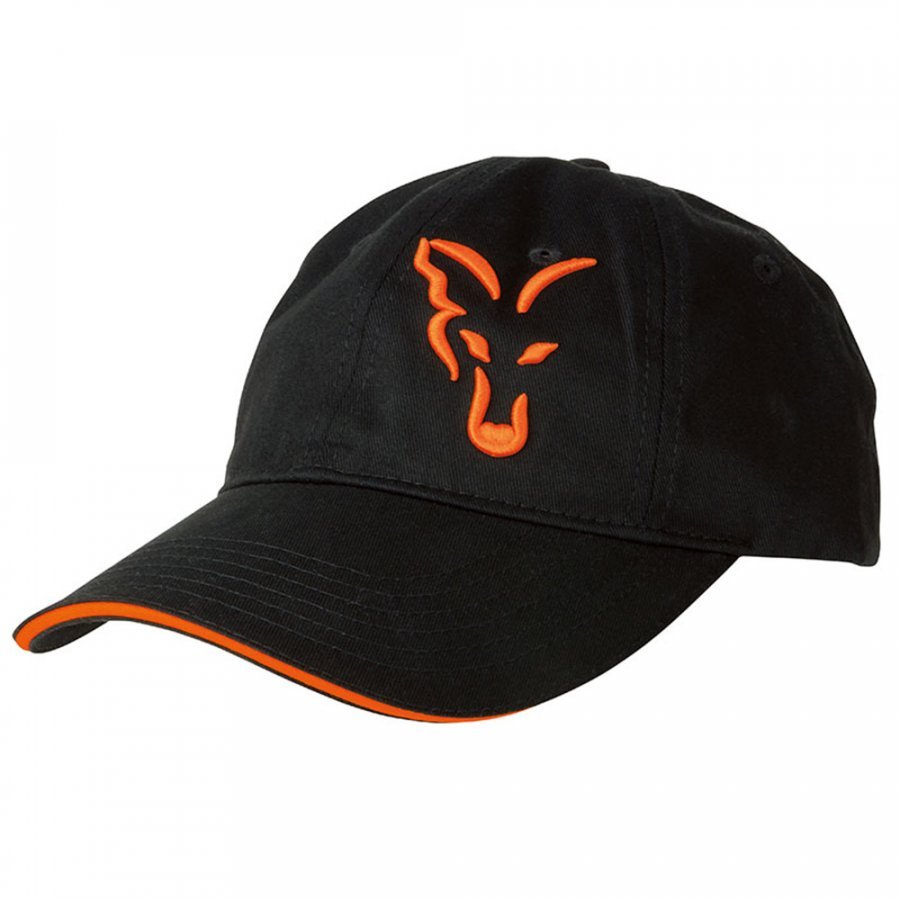 Fox Fox Black-Orange baseball sapka
