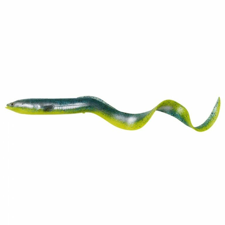 Savage Gear LB Reaal Eel 20cm - green yellow glitter