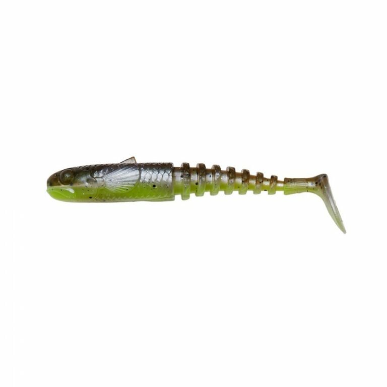 Savage Gear Gobster Shad 9cm gumihal - green pearl yellow