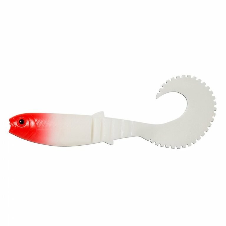 Savage Gear LB Cannibal Curltail 12,5cm gumihal - red head