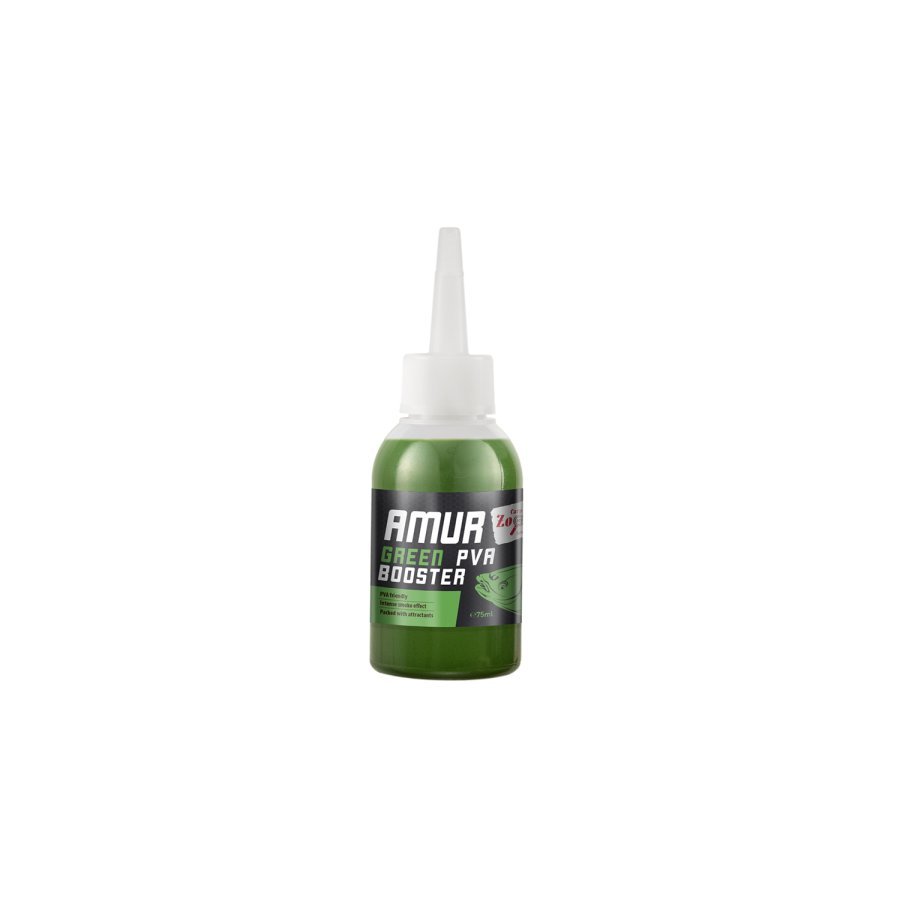 Carp Zoom Amur Green PVA Booster fluo zöld folyékony aroma 75ml – amur