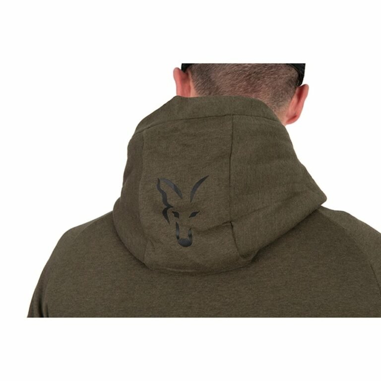 Fox Collection LW Hoody Green&Black pulóver