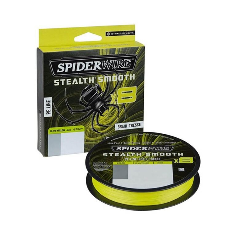Spiderwire Stealth Smooth x8 Yellow 300m fonott zsinór