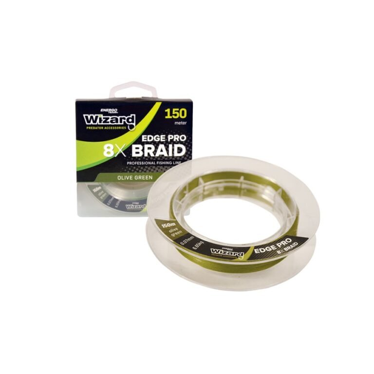 Wizard Edge Pro 8x Barid Olive 150m pergető fonott zsinór